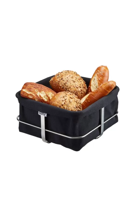 Gefu Bread Basket BRUNCH rectangular - Black