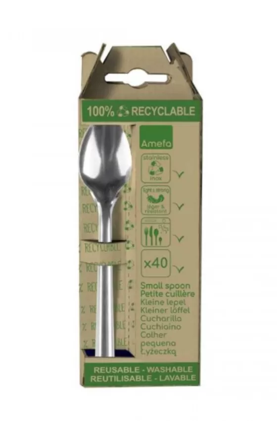 Amefa Leaves 20 Coffee Spoons