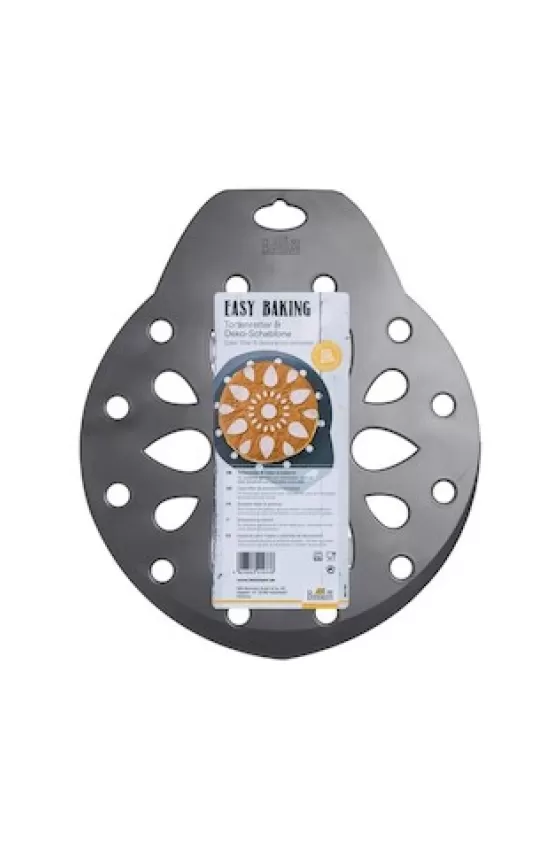 Birkmann CAKE LIFTER & DECORATION TEMPLATE - 28CM 