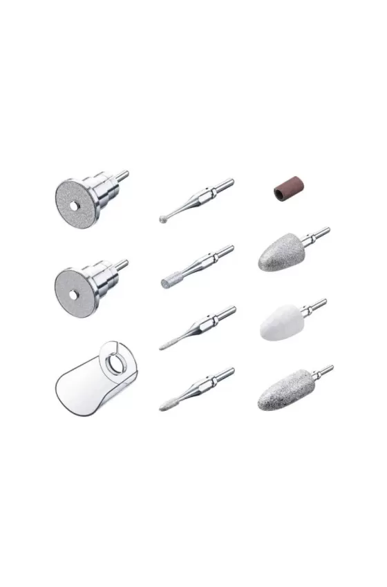 Beurer Manicure Pedicure Replacement 9-piece Attachment Set