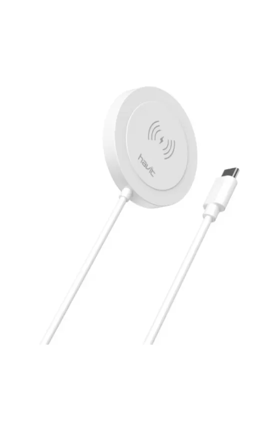 Havit W68A Magnetic Wireless Charger 15W White