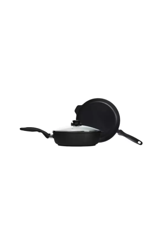 Swiss Diamond XD Nonstick Induction Fry Pan & Saute Pan - 3-Piece Set
