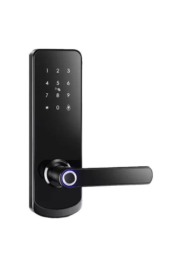 LINKO 710 SERIES - BLUETOOTH DIGITAL ELECTRONIC LOCK - BLACK NICKLE